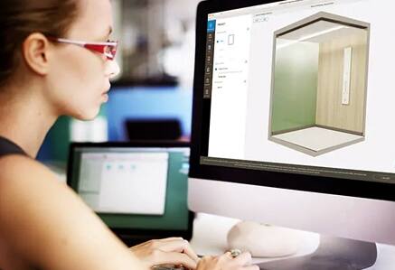 KONE dizajner kabine 